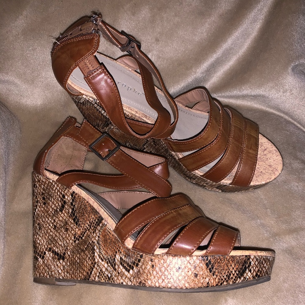 Women’s Apostrophe Snake Wedges